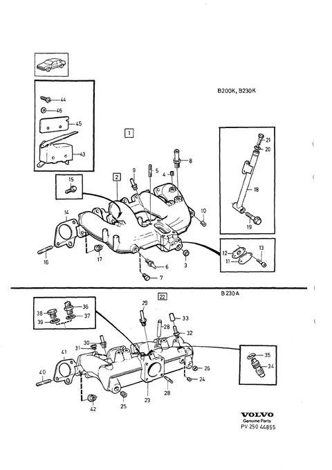 Induction pipe ( manifold )