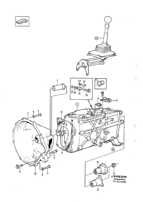 Gearbox, manual