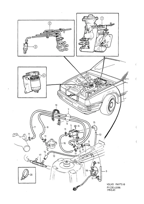 Fuel system regulating system