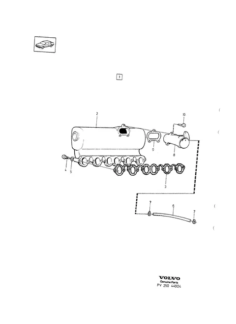 Induction pipe ( manifold )