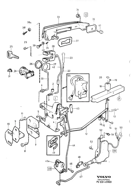 Front door locking system