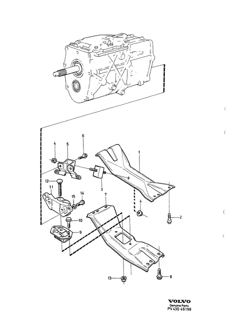 Gearbox mounting