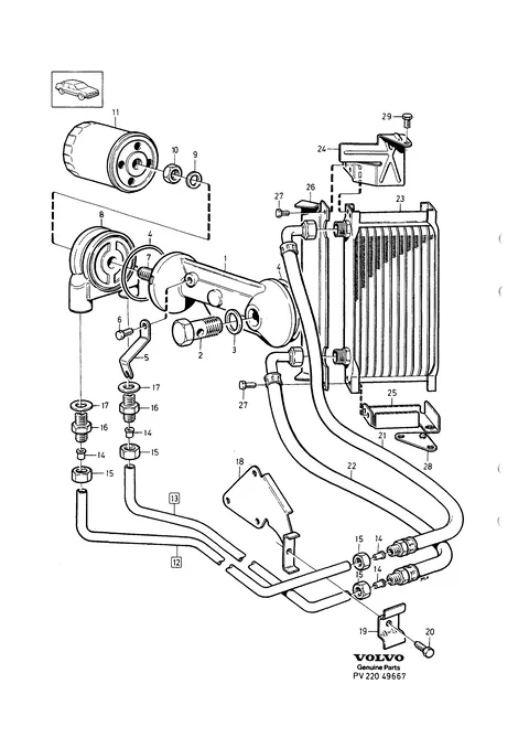 Oil cooling