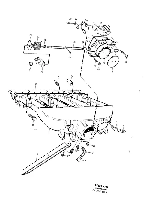 Induction pipe ( manifold )