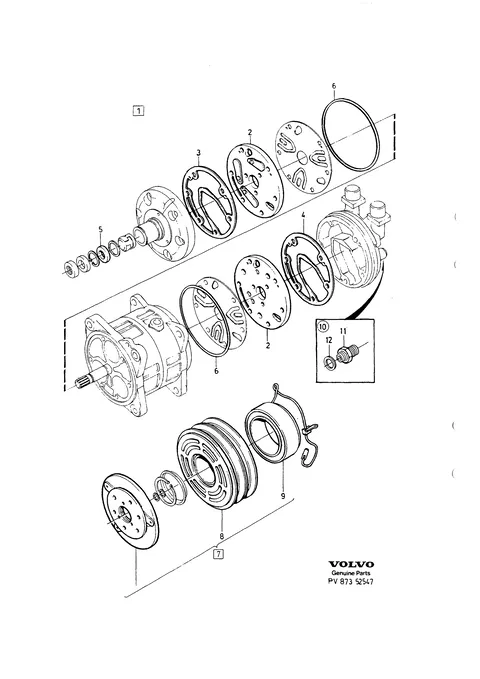 Compressor compressor mountings compressor drive