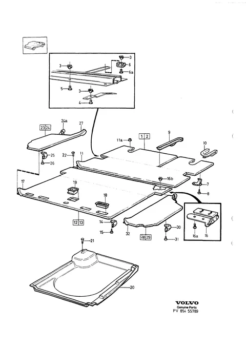 Cargo area trim