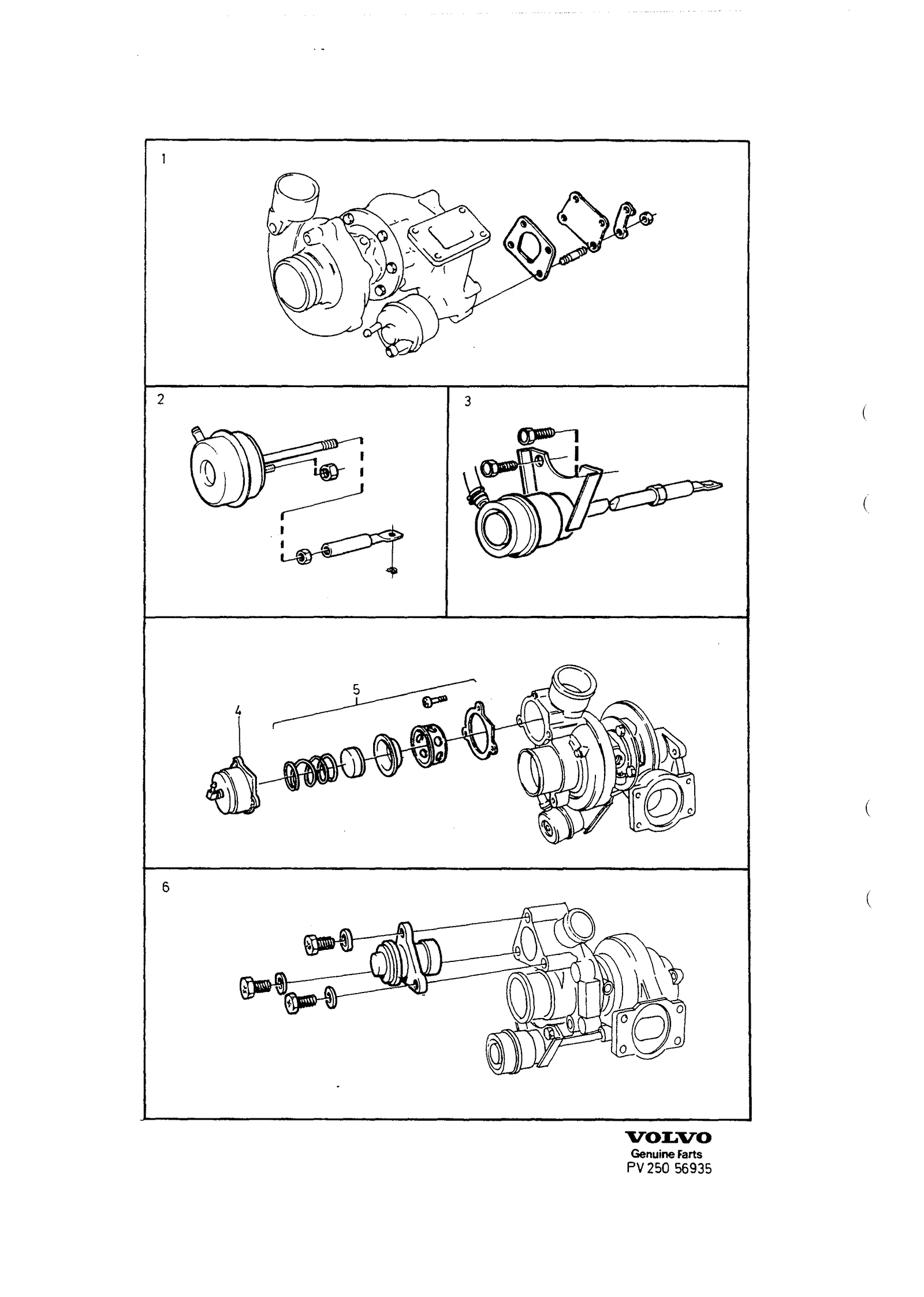 REPARATIONSSATS TURBOKOMPRESSOR