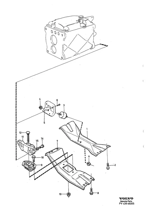 Gearbox mounting