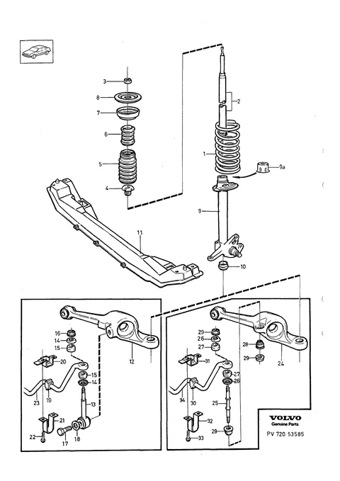 Front suspension