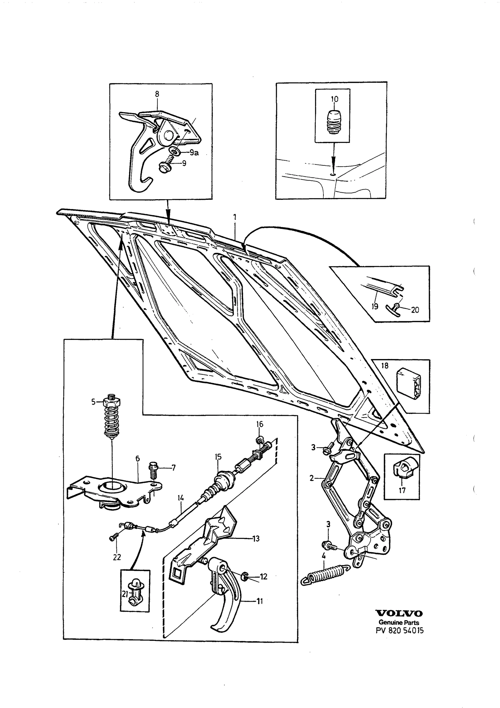 MOTORHUV HUVLÅS