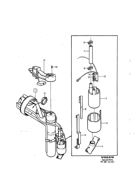 Tank sender