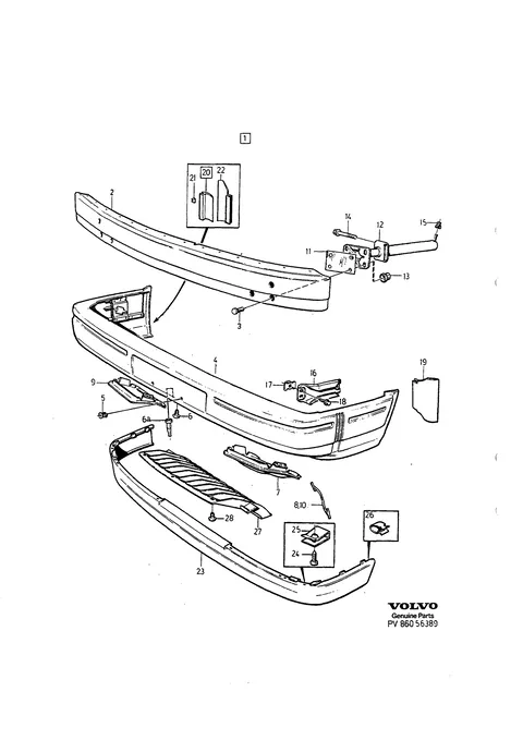 Front bumper, spoiler