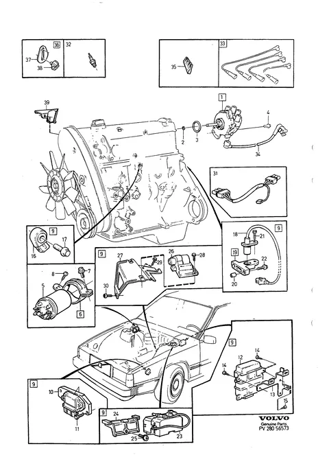 Ignition system (B200, B230)