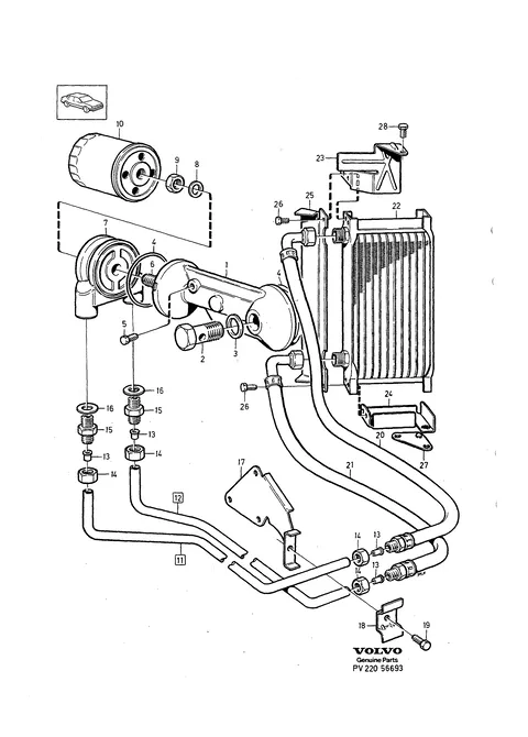 Oil cooling
