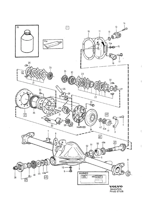 Live rear axle