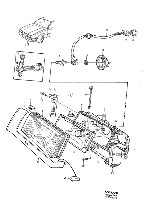 Headlamps without beam adjustment