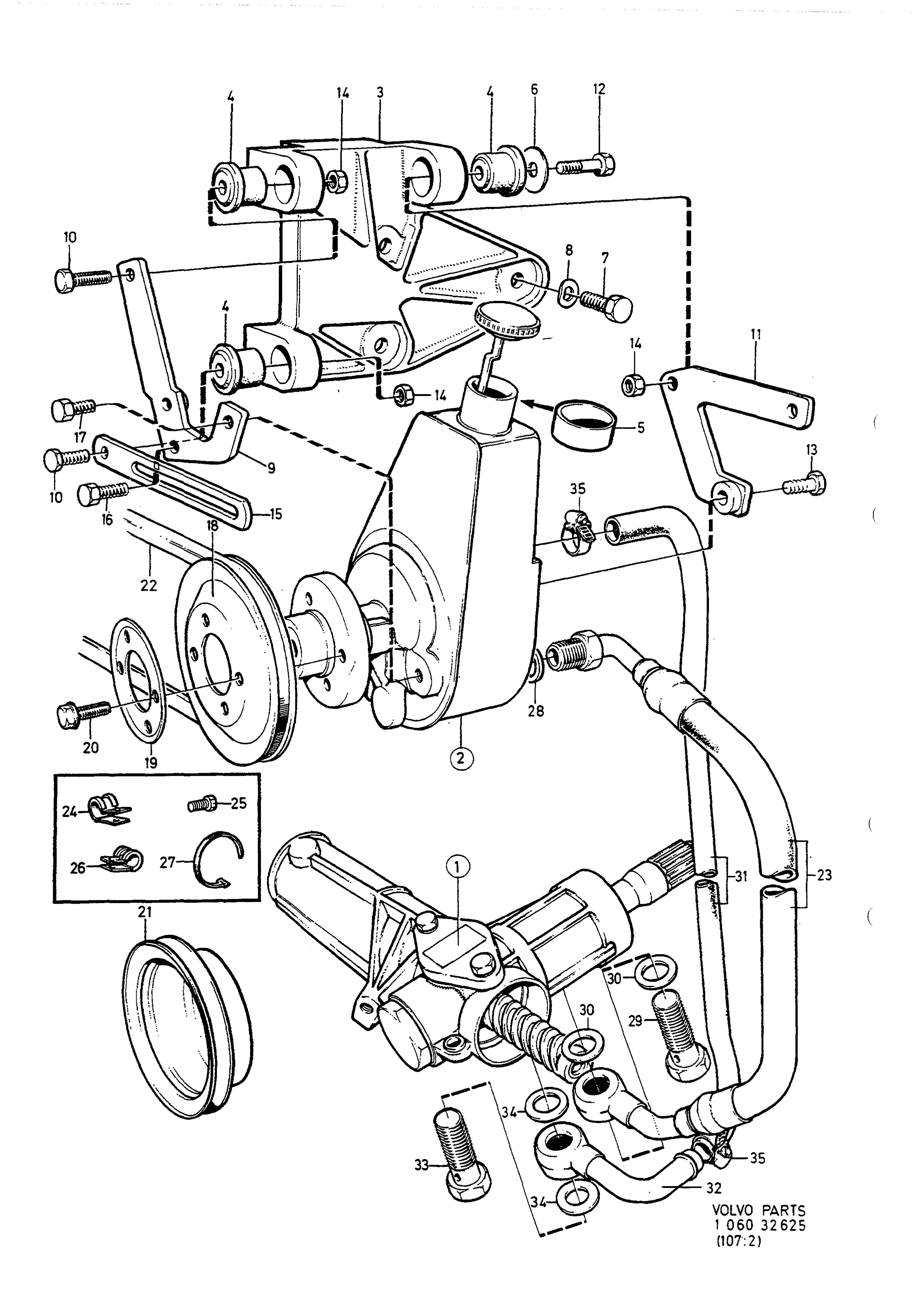 PUMP SERVOSTYRNING