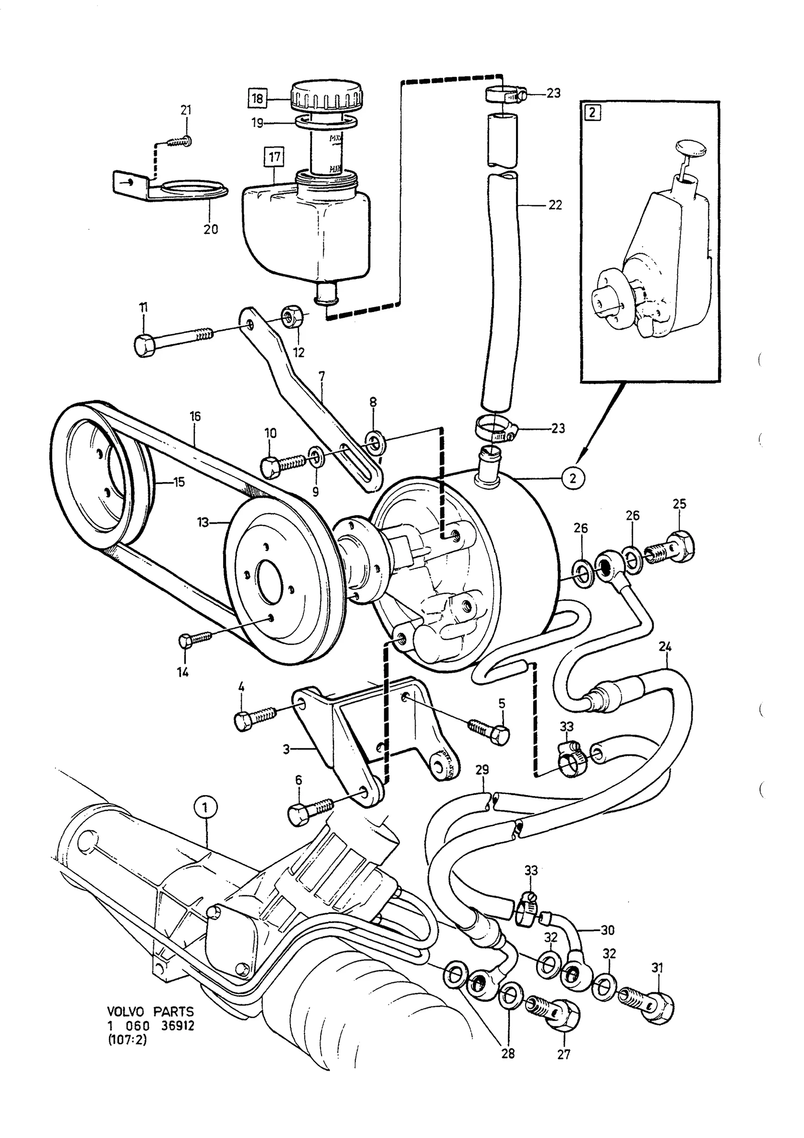 PUMP SERVOSTYRNING