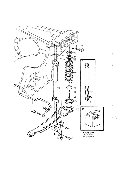 Rear suspension