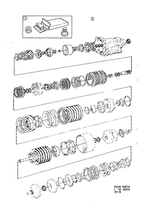 Renoveringssats b0/b1/b2/b3, co/c1/c2