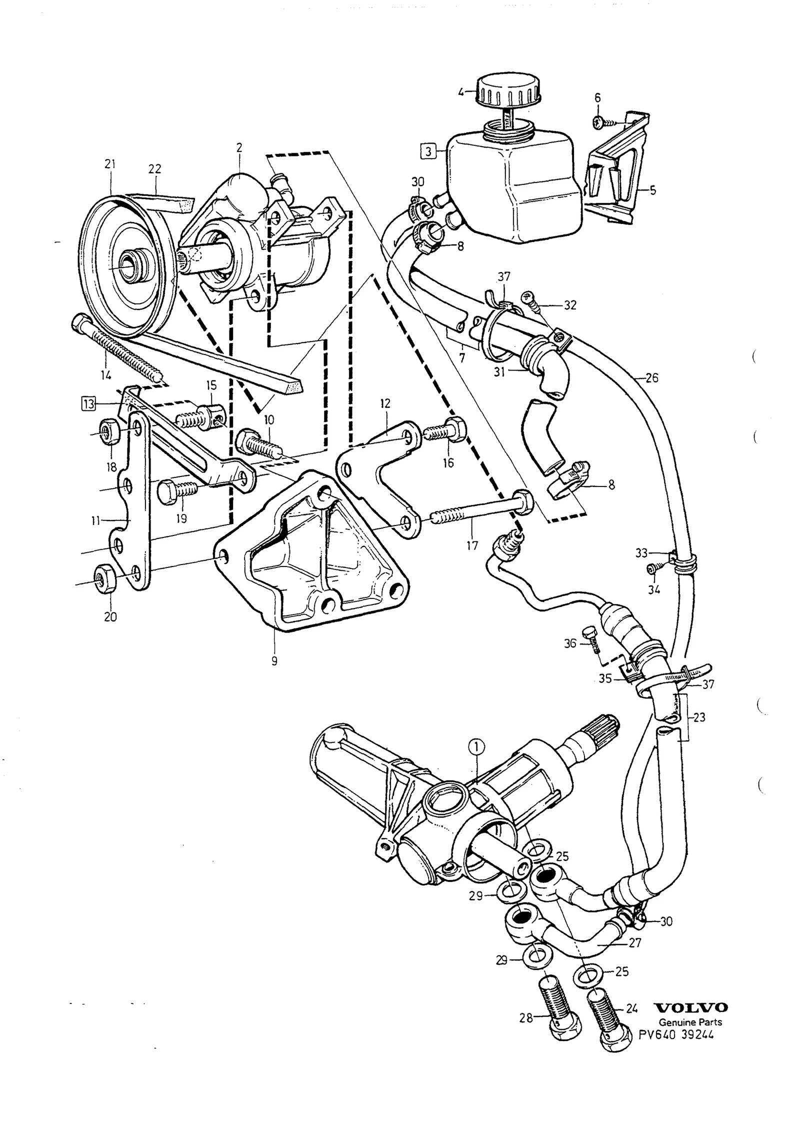 PUMP SERVOSTYRNING