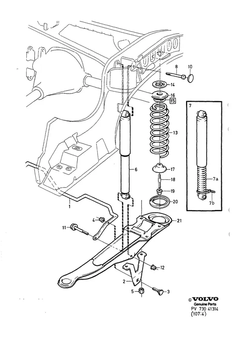 Rear suspension