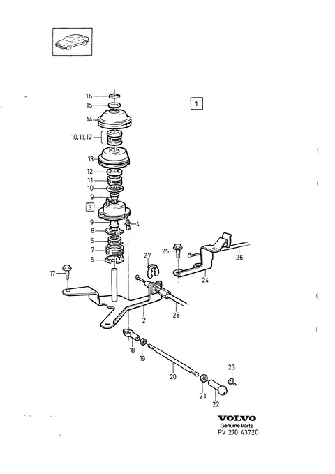 Reglerrolle mit einbauteilen