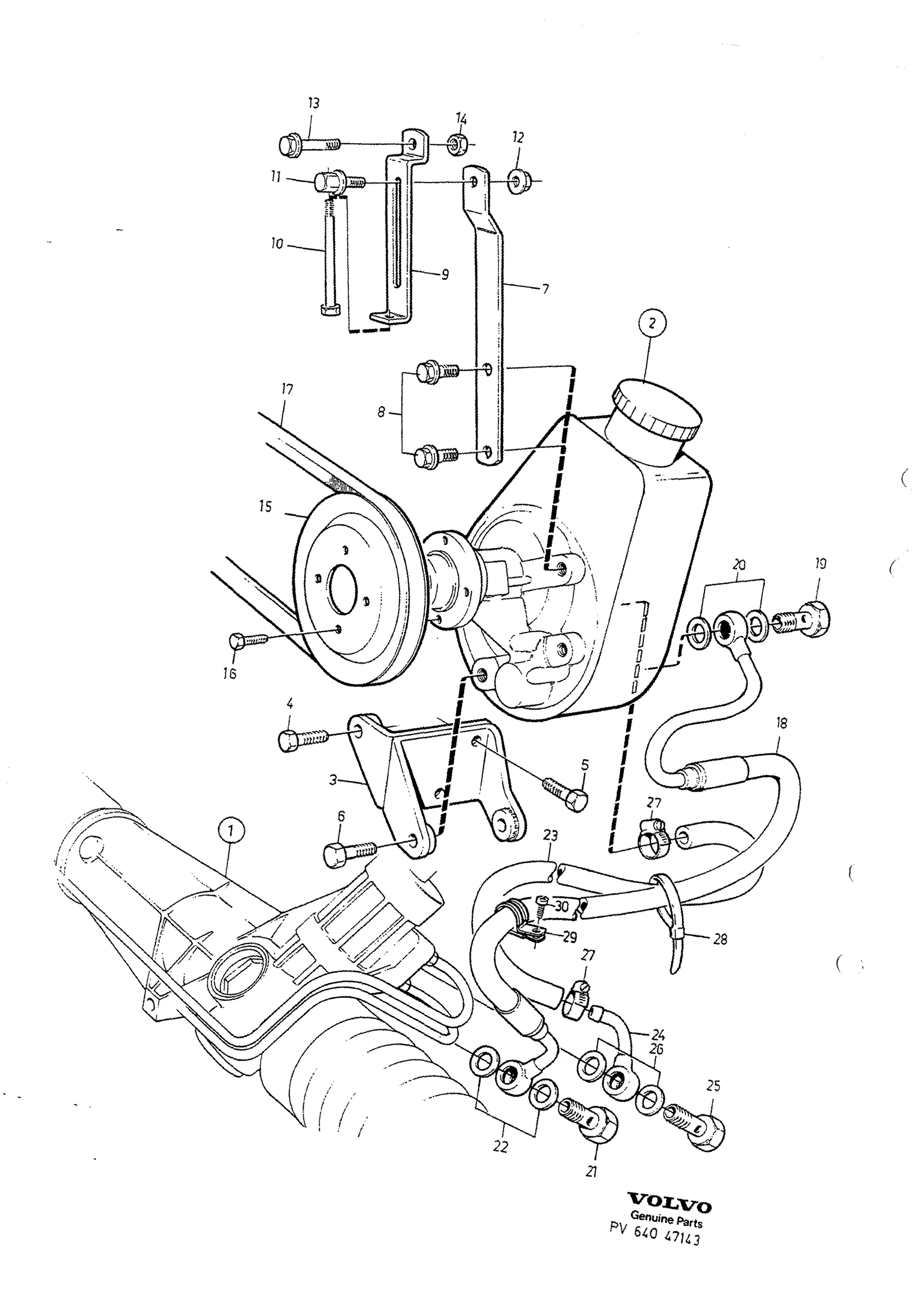PUMP SERVOSTYRNING