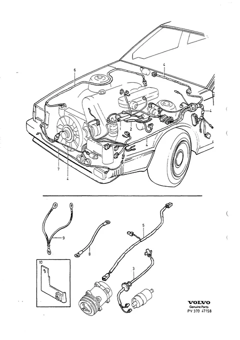 KABELBAUM MOTORRAUM · 719