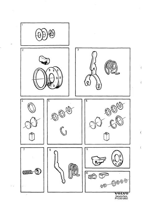 Startmotor reparationssats