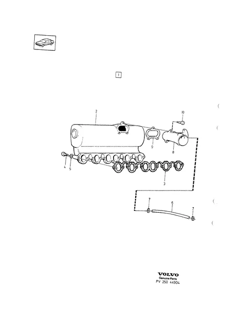 Induction pipe ( manifold )