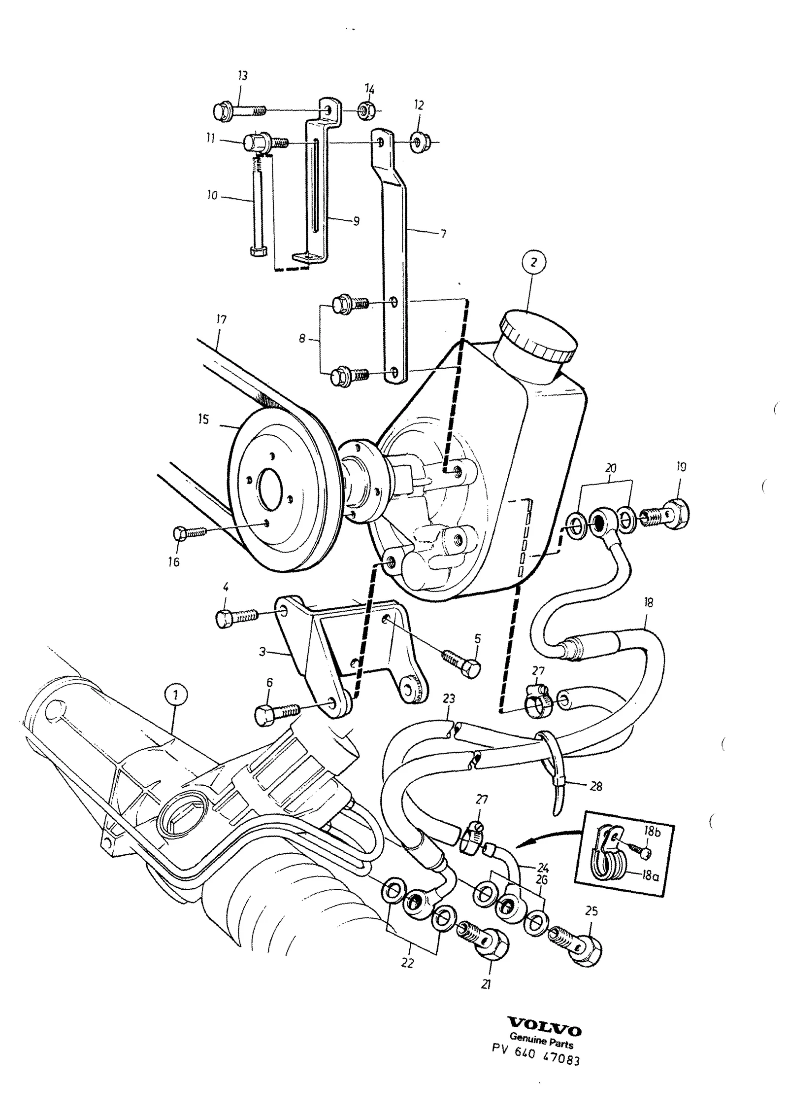 PUMP SERVOSTYRNING