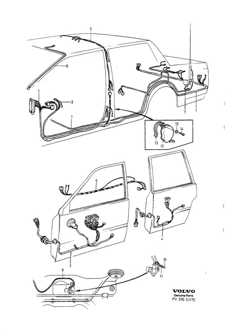 Cable harness cabin