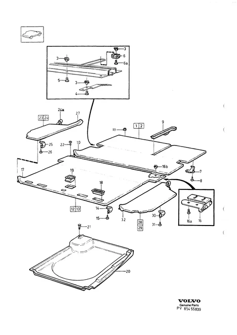 Cargo area trim