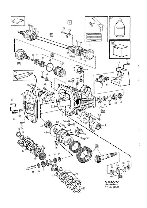 Bakaxel differentialbroms · 725