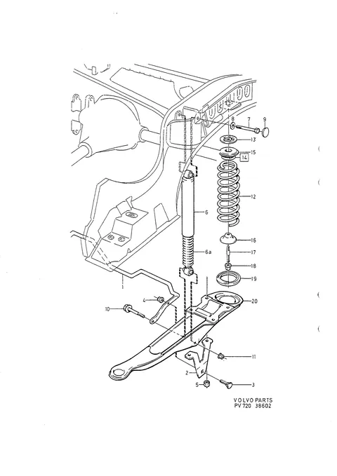 Rear suspension