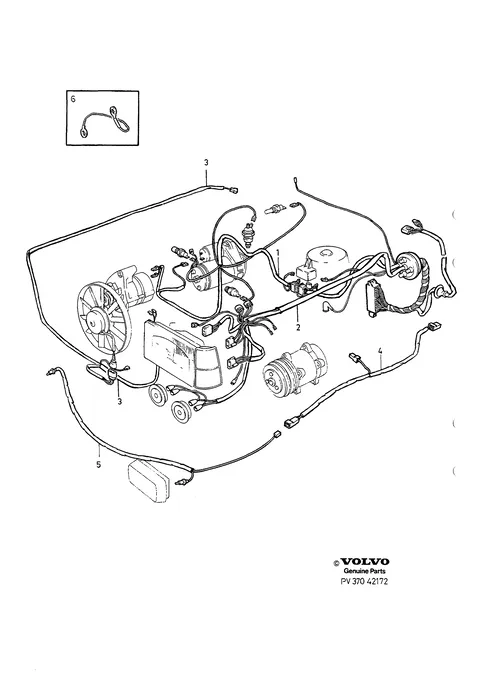 Faisceau de câblage compartiment moteur D24TIC