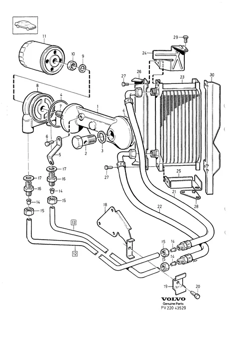 Oil cooling