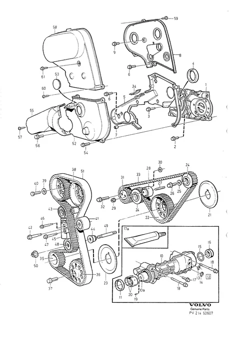 Belt transmission automatic belt tensioner