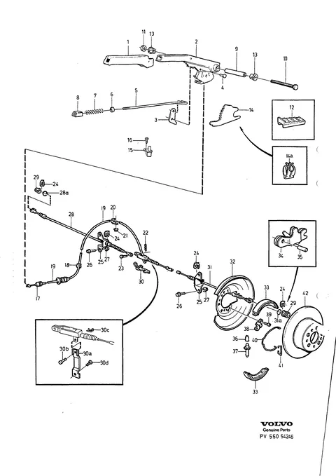Parking brake
