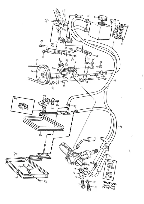 Pump power steering