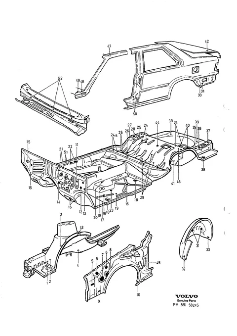 Sealing plugs body