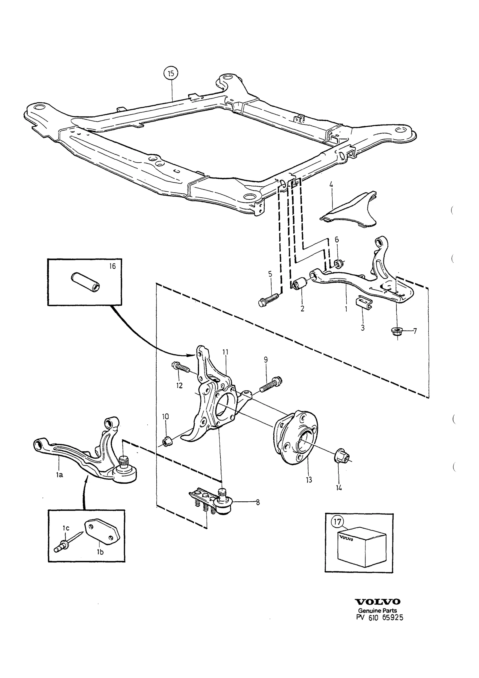 FRAMHJULSUPPHÄNGNING