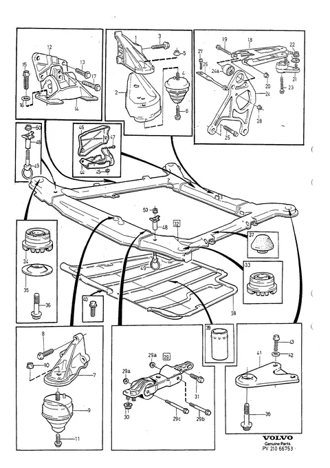 Supports moteur