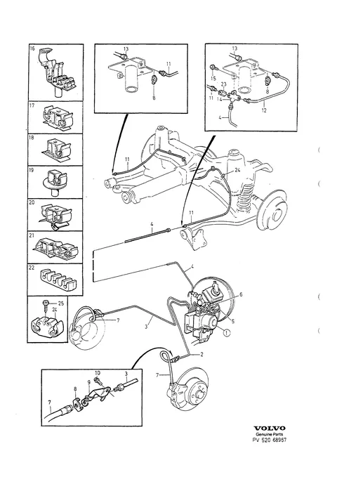Brake pipes with fittings