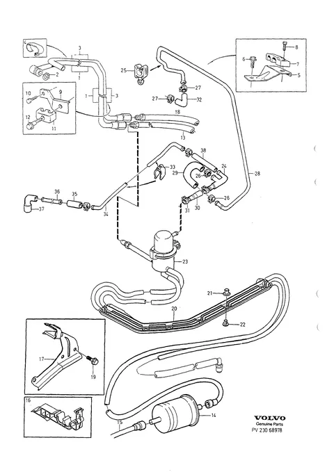 CONDUITES DE CARBURANT DU RÉSERVOIR AU MOTEUR · 189