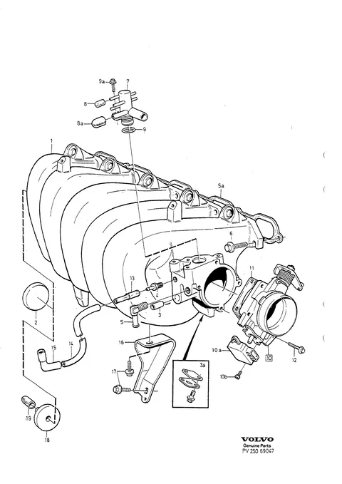 Induction pipe ( manifold )