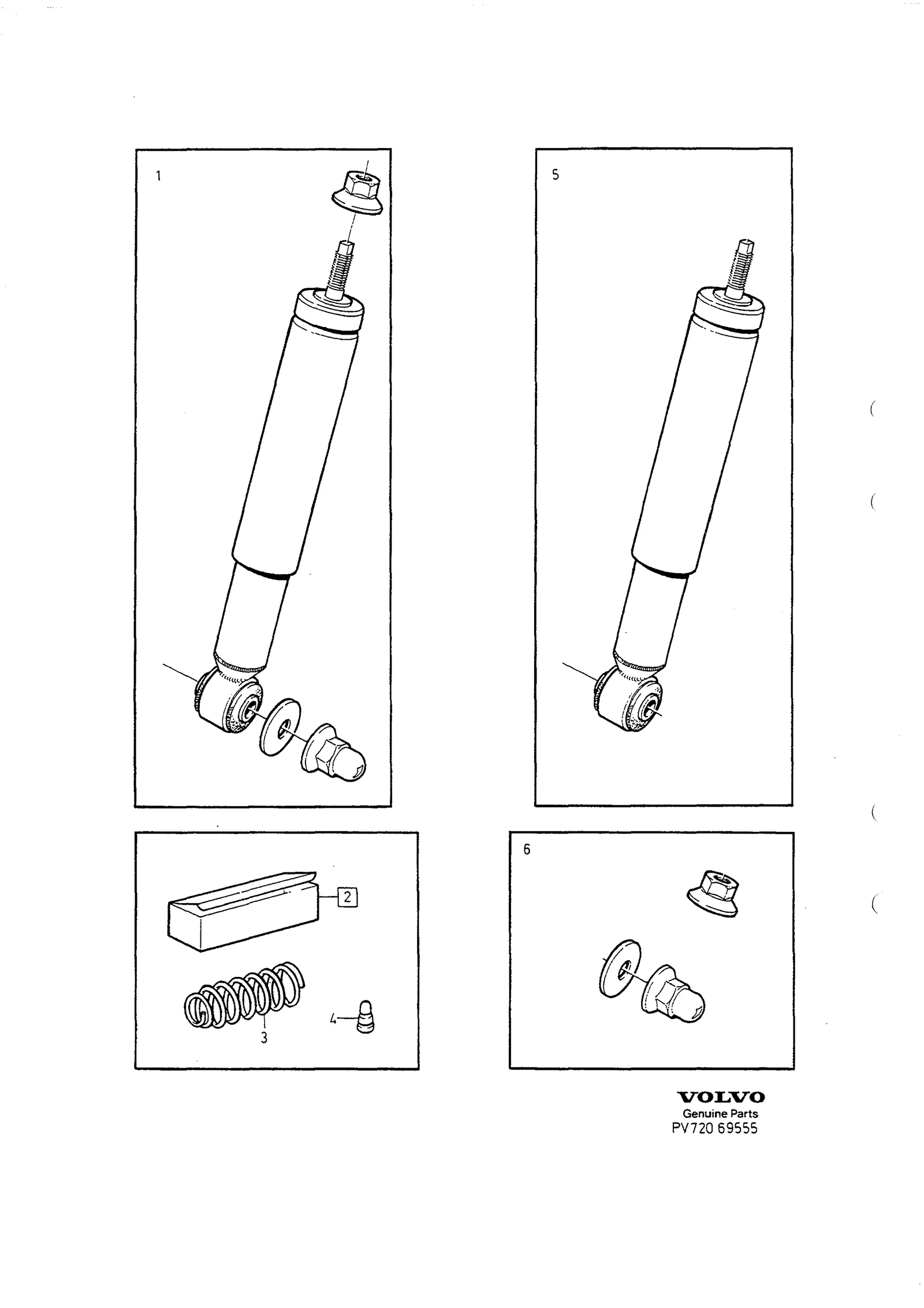 STÖTDÄMPARSATSER BAKRE STÖTDÄMPARE
