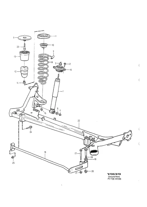 Rear suspension