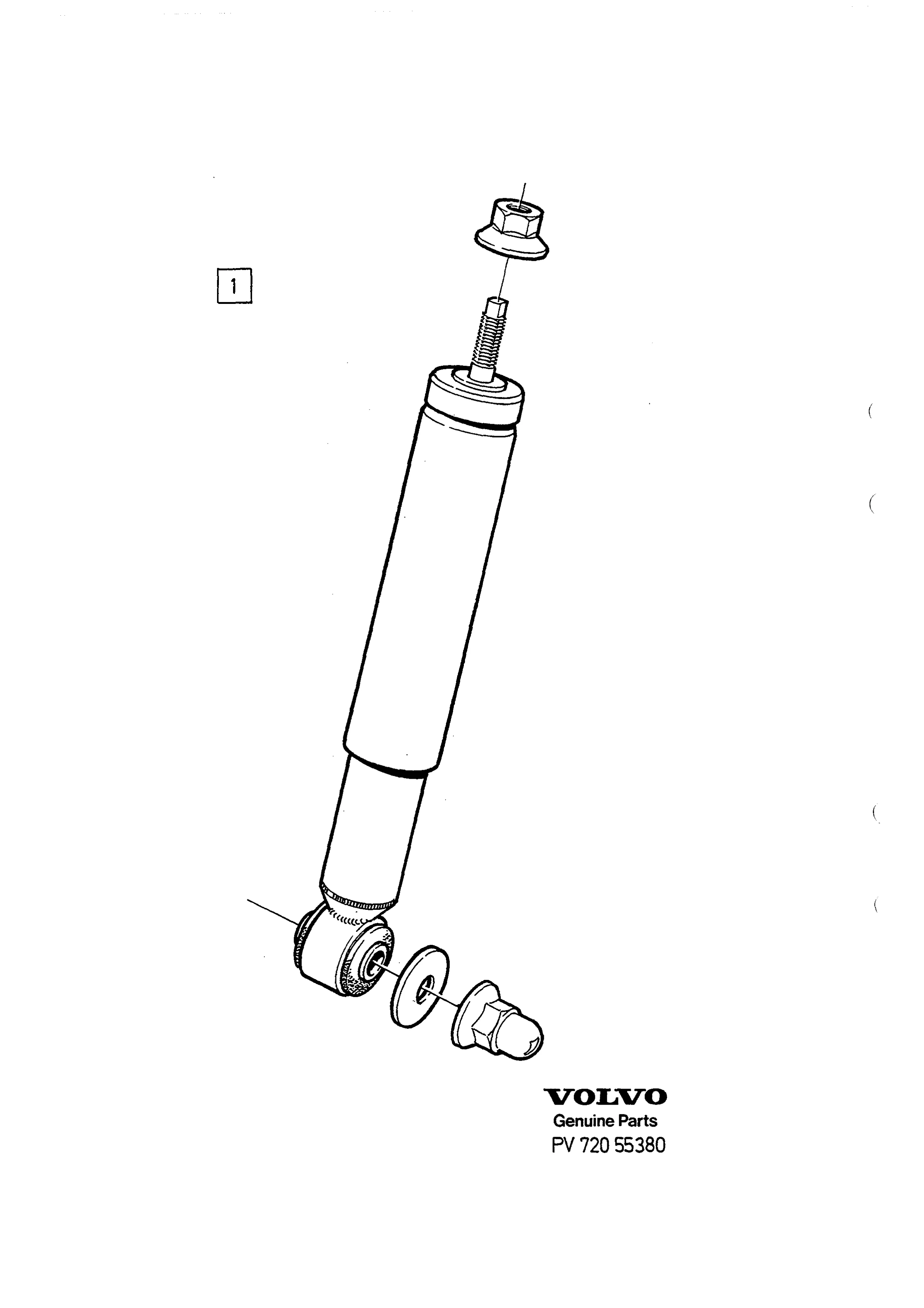 REPAIR KITS SHOCK ABSORBERS REAR